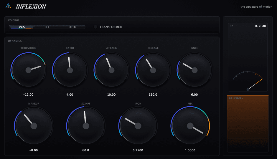 INFLEXION plug-in interface